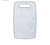 Tabla para picar rectangular white granite - comprar online