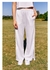 Pantalon lino capri - tienda online
