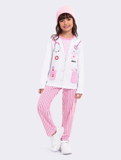 Pijama Manga Longa Mini Doctor – Veggi - comprar online