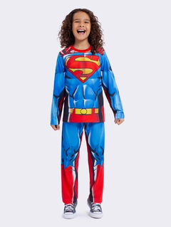 Pijama Manga Longa Superman - Veggi - comprar online