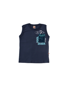 Regata Shark Azul Marinho - comprar online