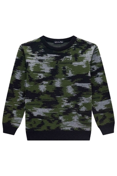 Blusão Tricot Camuflada - Jhonny Fox - loja online