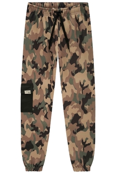 Calça Jogger Camuflada - Jhonny Fox - Dois Amores Mundo Infantil