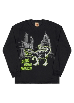 Camiseta Manga Longa Dino Domination - Livy