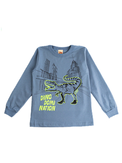 Camiseta Manga Longa Dino Domination - Livy - comprar online