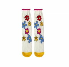 Meia 3/4 Flores - Cantarola - comprar online