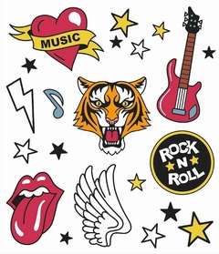 Tatuagem Rock 'N Rol