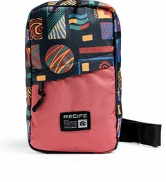 Chet Bag Cubista Coral