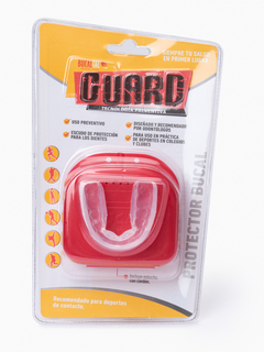 BUCAL GUARD - PROTECTOR BUCAL CON CAJA x 1u