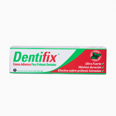 DENTIFIX CREMA ADHESIVA PARA PRÓTESIS DENTALES SABOR MENTA en internet