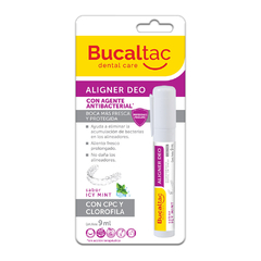 BUCAL TAC ALIGNER Desodorante Bucal. SPRAY: Sabor Icy Mint. 9 ml