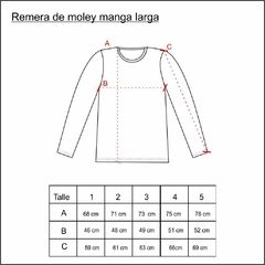 Remera manga larga de morley - tienda online