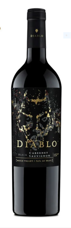 Vinho Tinto Chileno Diablo Black Cabernet Sauvignon 2021