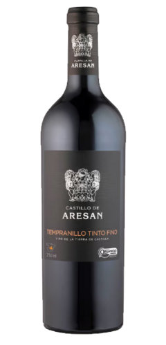 Vinho Tinto Espanhol Aresan Tempranillo Orgânico