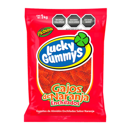 Lucky Gummies Gajos de Naranja