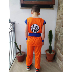 Fantasia Infantil Goku Dragon Ball na internet