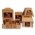 Kit Higiene Tema Safari Bichos Bebê 8 pçs 3d Mdf Cru Quarto