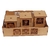 Kit Higiene Tema Safari Bichos Bebê 8 pçs 3d Mdf Cru Quarto - comprar online