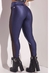 Legging Shine Fitness Azul com Tule 3338953 na internet