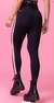 LEGGING TEN YEARS FITNESS PRETA COM ELÁSTICO LATER - MV fashion