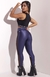 Legging Shine Fitness Azul com Tule 3338953 - MV fashion