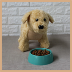 Cachorro Golden retriever de pelúcia - comprar online