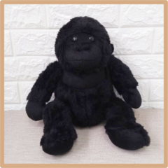 Macaco gorila de pelúcia - loja online