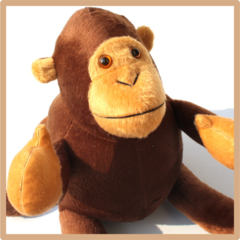 Macaco de pelúcia - comprar online