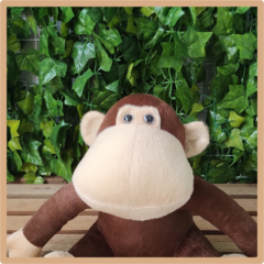 Macaco Orangotango de pelúcia - Studio Teka
