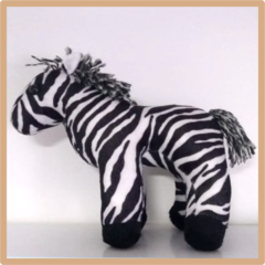 Zebra de pelúcia - comprar online