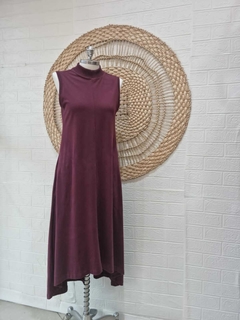 Vestido Gola Alta