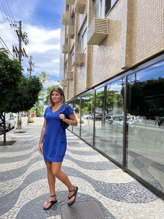 Vestido Dec V Estonado - loja online