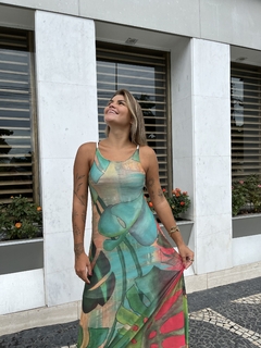 Vestido Subl LG Alça Fina