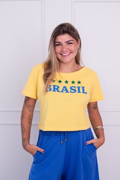 Blusa Brasil Estonada