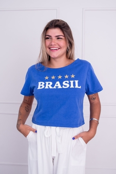 Blusa Brasil Estonada - comprar online