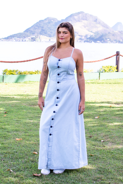 Imagem do Vestido Jeans Botões