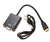 Conversor HDMI Macho para VGA Fêmea + Áudio - 20cm - GV Brasil - CBH.518 - comprar online