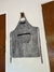 Delantal denim XXL gris piedra único