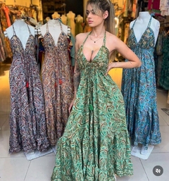 Vestido Indiano Bordado