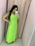 Vestido midi verde - comprar online