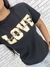 T-shirt algodão estampa love - loja online