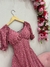 Vestido flor rosa - comprar online