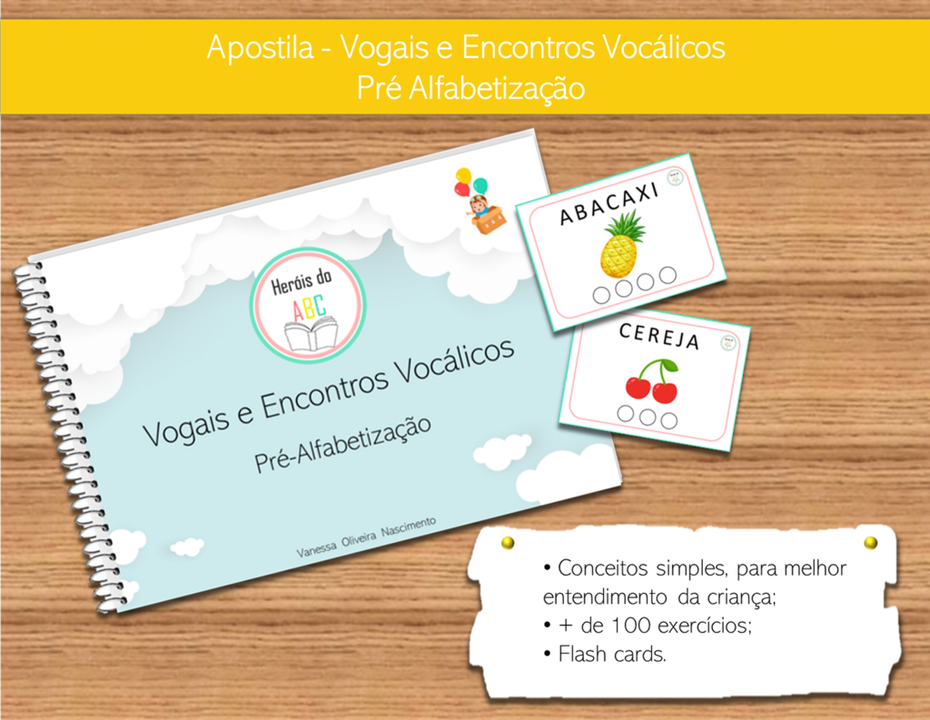 produto e book gratis atividades com vogais - Busca na Fonoloja