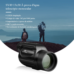 Monóculo Svbony Sv49 13x50 Luneta Profissional - comprar online