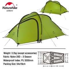 Barraca Naturehike Hiby 3P 20D na internet