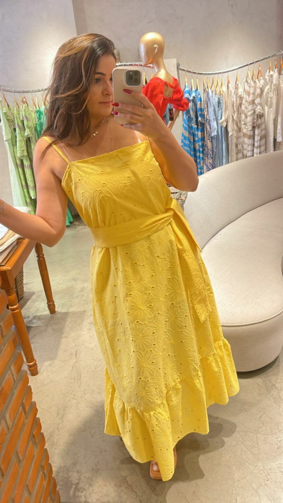 Vestido cheap amarelo comprar