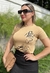 T SHIRT BRUNA BEGE CAMEL