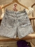 SHORTS COS ALTO MOM COM STRASS DEGRANT - Hira Store