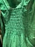 VESTIDO CIGANINHA VERDE EM LAISE - loja online