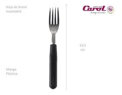 Tenedor Mango Plastico Carol x12 unidades - comprar online